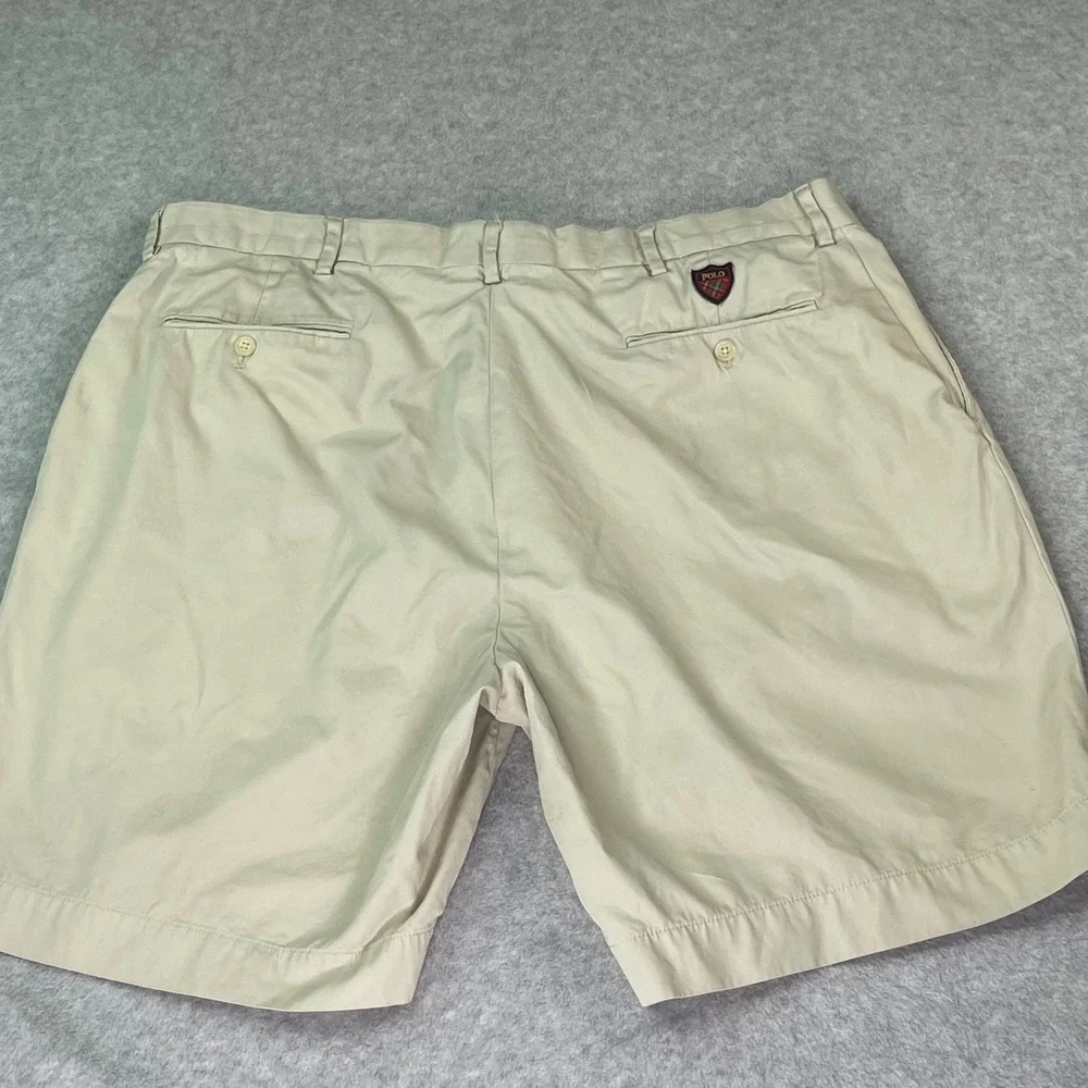 Polo Golf‎ Ralph Lauren Flat Front Chino Shorts, Size 40, Preppy, Golf Club
